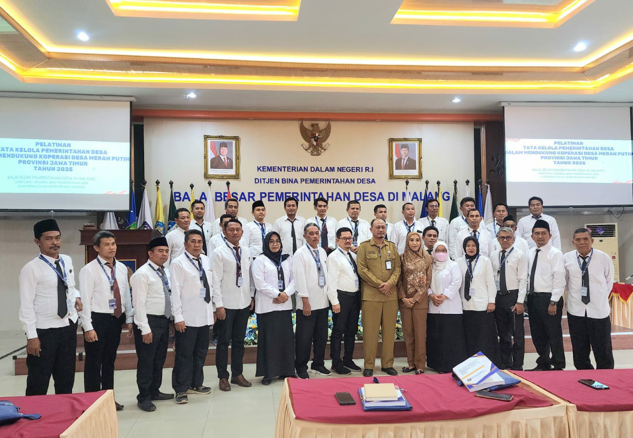 Pelatihan Tata Kelola Pemerintahan Desa dalam Mendukung Koperasi Desa Merah Putih Digelar untuk Peserta Jawa Timur